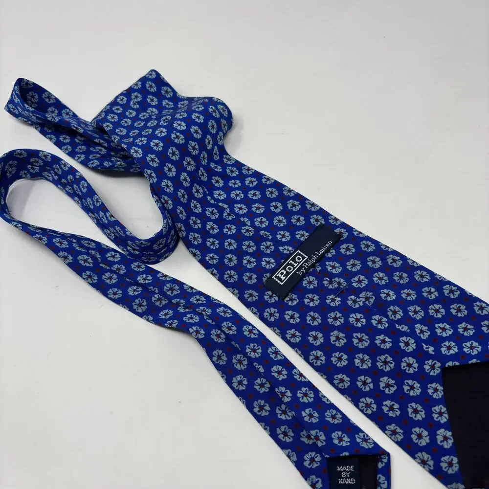 Polo Ralph Lauren‎ Blue Red Floral Pattern 58